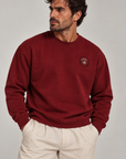COMPASS SWEATER BORDEAUX