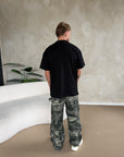 OVERSIZED TONAL PUFF TEE BLACK