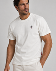 OVERSIZED ROSE TEE OFF WHITE