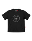 JUNIOR TONAL PUFF TEE BLACK
