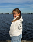 JUNIOR COMPASS HOODIE OFFWHITE