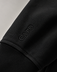 CAPO HOODIE BLACK STAR PATCH ARM MEN