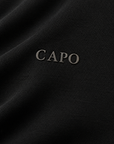 CAPO FITTED T-SHIRT INTERLOCK HD INJECTION CAPO CHEST BLACK