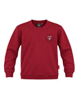 JUNIOR COMPASS SWEATER BORDEAUX