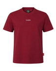 REGULAR CAPO TEE BORDEAUX