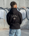 JUNIOR COMPASS HOODIE BLACK