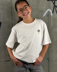 JUNIOR ROSE TEE OFF WHITE